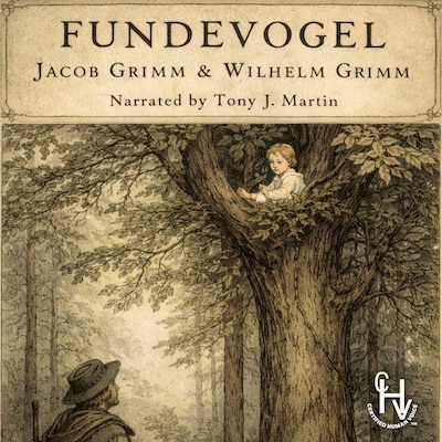 Fundevogel – omslag til lydbogen af Jacob Grimm, Wilhelm Grimm