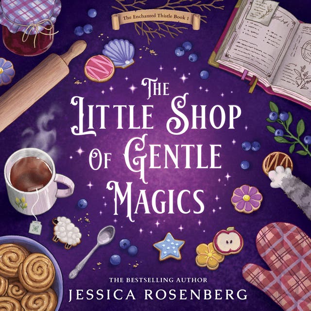 The Little Shop of Gentle Magics: A witchy cozy fantasy set in a magical Scottish teashop – okładka audiobooka, autor Jessica Rosenberg