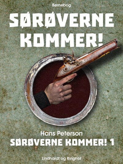 Sørøverne kommer! – omslag til lydbogen af Hans Peterson