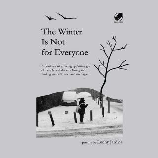The Winter Is Not For Everyone – omslag till ljudboken av Leony Jardine