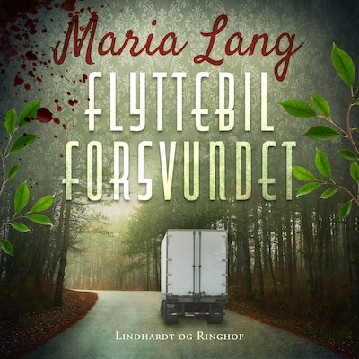 Flyttebil forsvundet – omslag til lydbogen af Maria Lang
