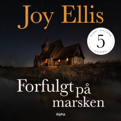Forfulgt på marsken – omslag til lydbogen af Joy Ellis