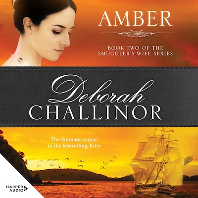 Amber – omslag van het luisterboek van Deborah Challinor