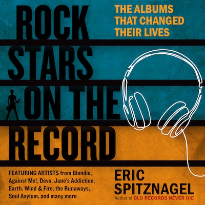 Rock Stars on the Record – omslag til lydbogen af Eric Spitznagel