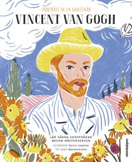 Vincent Van Gogh – omslag till ljudboken av Edith Carron,Lucy Brownridge