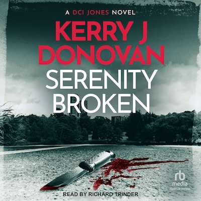 Serenity Broken – omslag til lydbogen af Kerry J. Donovan