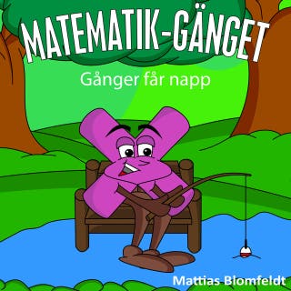Gånger får napp – omslag till ljudboken av Mattias Blomfeldt