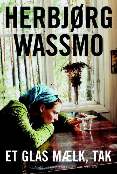 Et glas mælk, tak – omslag til lydbogen af Herbjørg Wassmo