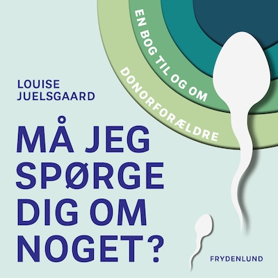 Må jeg spørge dig om noget? – omslag til lydbogen af Louise Juelsgaard