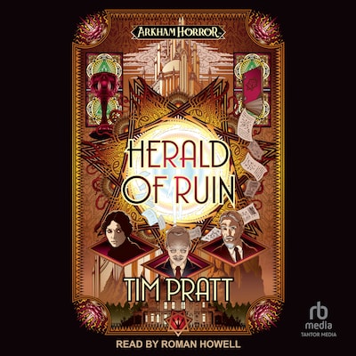 Herald of Ruin – omslag til lydbogen af Tim Pratt