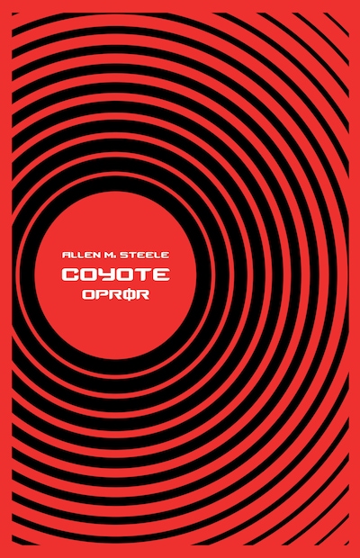 Coyote - Oprør – omslag til lydbogen af Allen M. Steele