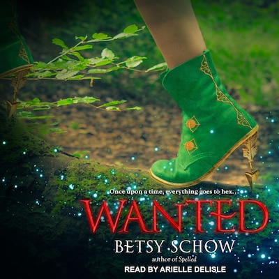 Wanted – omslag til lydbogen af Betsy Schow