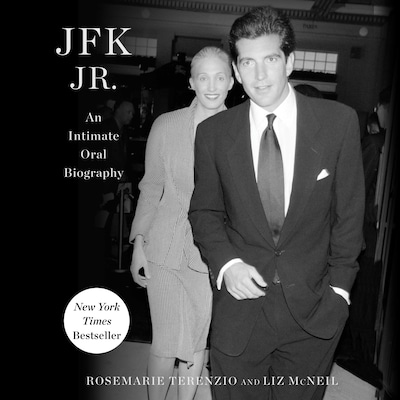 JFK Jr. – omslag van het luisterboek van RoseMarie Terenzio, Liz McNeil