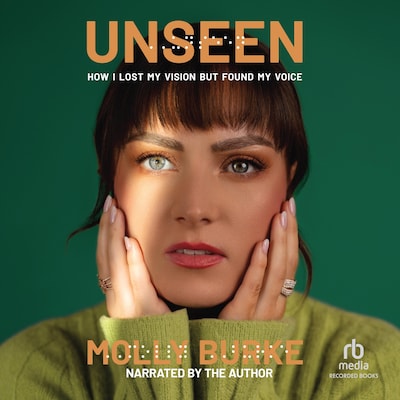 Unseen – omslag van het luisterboek van Molly Burke