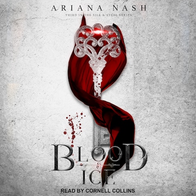 Blood & Ice – omslag til lydbogen af Ariana Nash