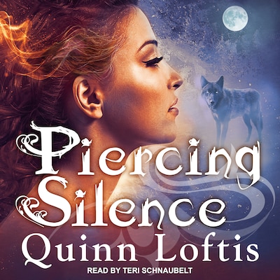 Piercing Silence – omslag til lydbogen af Quinn Loftis