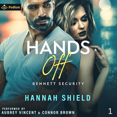 Hands Off – omslag til lydbogen af Hannah Shield