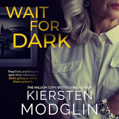 Wait for Dark – omslag til lydbogen af Kiersten Modglin