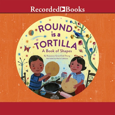Round is a Tortilla – omslag til lydbogen af Roseanne Greenfield Thong