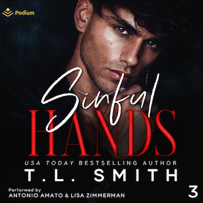 Sinful Hands – omslag til lydbogen af T.L. Smith
