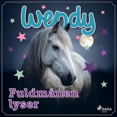 Wendy – Fuldmånen lyser – omslag til lydbogen af Rikke Andreassen