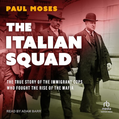 The Italian Squad – omslag til lydbogen af Paul Moses