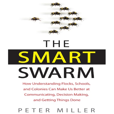 The Smart Swarm – omslag til lydbogen af Peter Miller