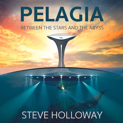 Pelagia – omslag til lydbogen af Steve Holloway