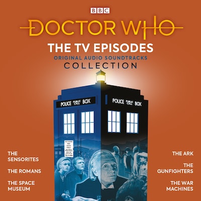 Doctor Who: The TV Episodes Collection – omslag til lydbogen af Paul Erickson, Dennis Spooner, Glyn Jones