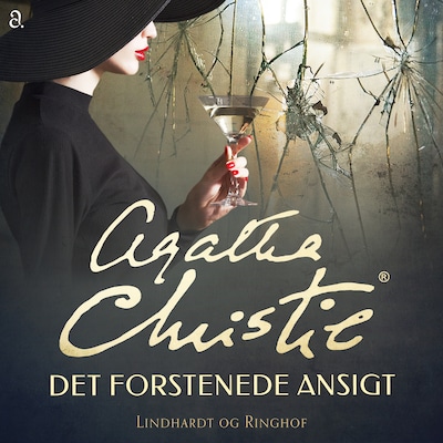 Det forstenede ansigt – omslag til lydbogen af Agatha Christie