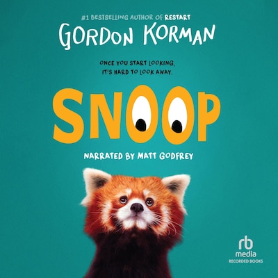 Snoop – omslag til lydbogen af Gordon Korman