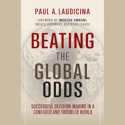 Beating the Global Odds – omslag til lydbogen af Mukesh Ambani, Paul A. Laudicina
