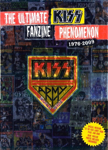 KISS Army Worldwide: The Ultimate KISS Fanzine Phenomenon – omslag til lydbogen af Gene Simmons