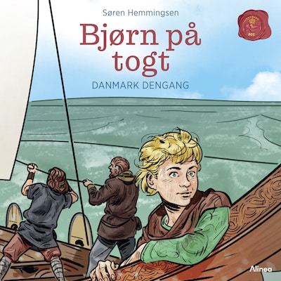 Danmark dengang 2 - Bjørn på togt, Grøn Læseklub – omslag til lydbogen af Søren Elmerdahl Hemmingsen