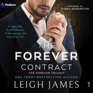 The Forever Contract: The Forever Trilogy, Book 1 – omslag till ljudboken av Leigh James