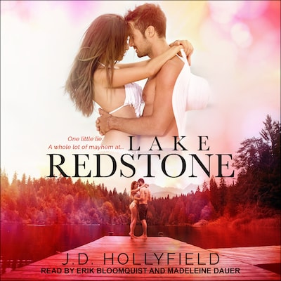 Lake Redstone – omslag til lydbogen af J.D. Hollyfield