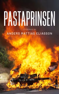 Pastaprinsen – omslag till ljudboken av Anders Mattias Eliasson