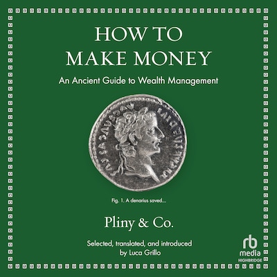 How to Make Money – omslag til lydbogen af Pliny