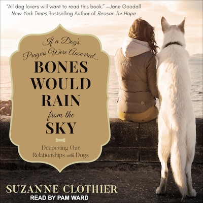 Bones Would Rain from the Sky – omslag til lydbogen af Suzanne Clothier
