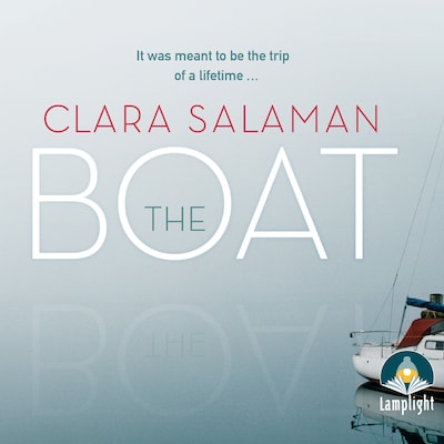 The Boat – omslag til lydbogen af Clara Salaman