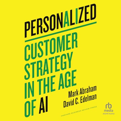 Personalized – omslag til lydbogen af Mark Abraham, David C. Edelman