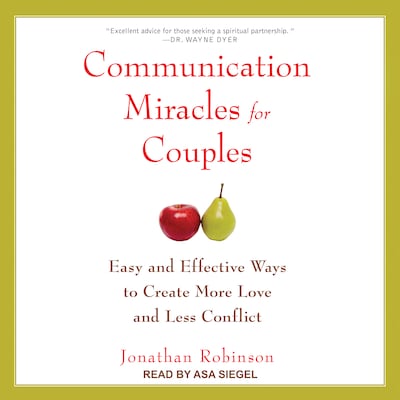 Communication Miracles for Couples – omslag til lydbogen af Jonathan Robinson