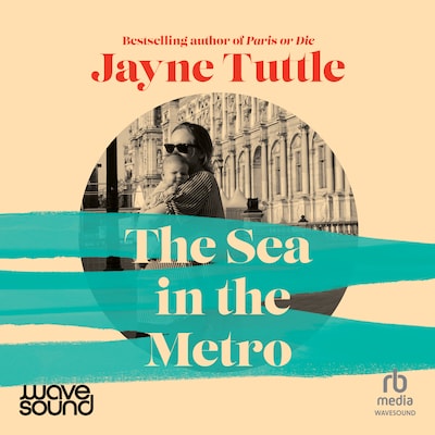 The Sea in the Metro – omslag til lydbogen af Jayne Tuttle