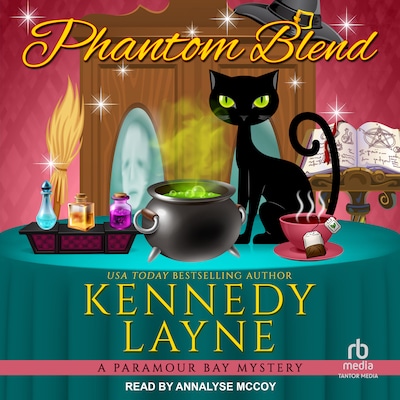 Phantom Blend – omslag til lydbogen af Kennedy Layne