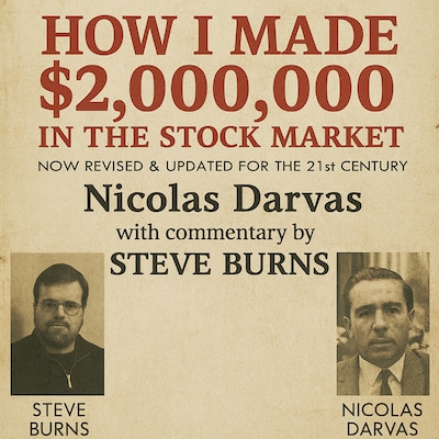 How I Made $2,000,000 in the Stock Market: Now Revised & Updated for the 21st Century – omslag til lydbogen af Nicolas Darvas, Steve Burns