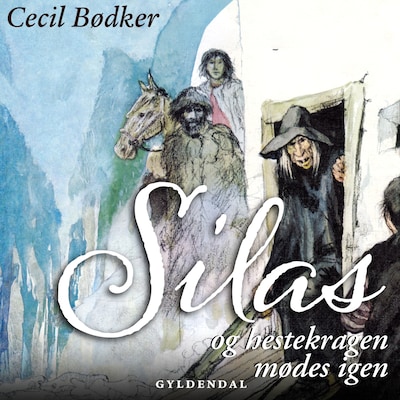 Silas 6 - Silas og Hestekragen mødes igen – omslag til lydbogen af Cecil Bødker