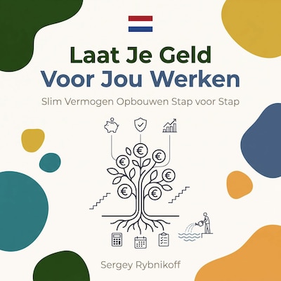 Laat Je Geld Voor Jou Werken – omslag van het luisterboek van Sergey Rybnikoff