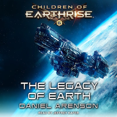 The Legacy of Earth – omslag til lydbogen af Daniel Arenson