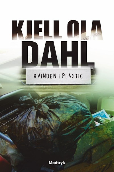 Kvinden i plastic – omslag til lydbogen af Kjell Ola Dahl