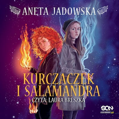 Kurczaczek i salamandra – okładka audiobooka, autor Aneta Jadowska